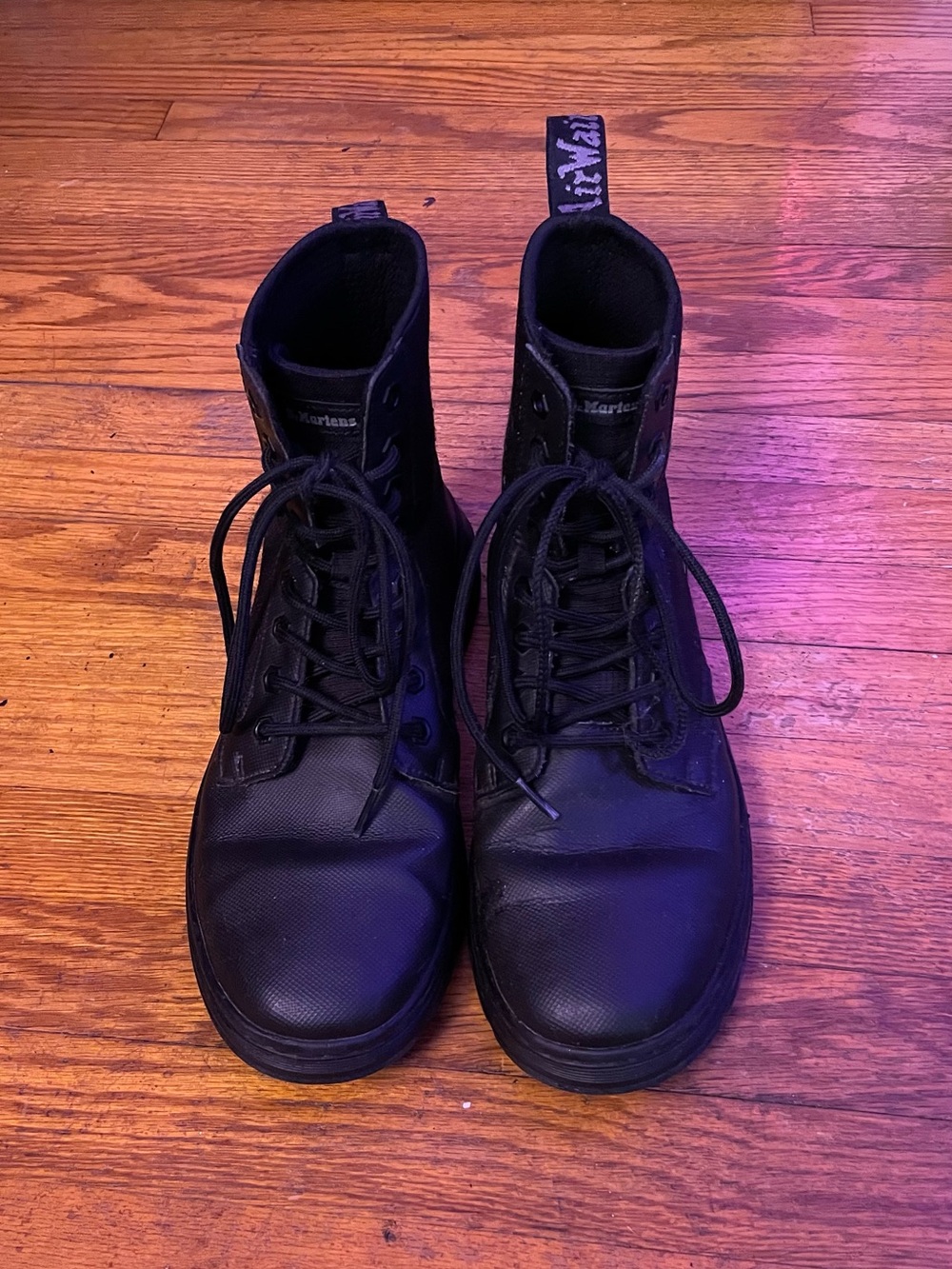 Dr. Martens Combs II Men's Black Lace-Up Utility Boots